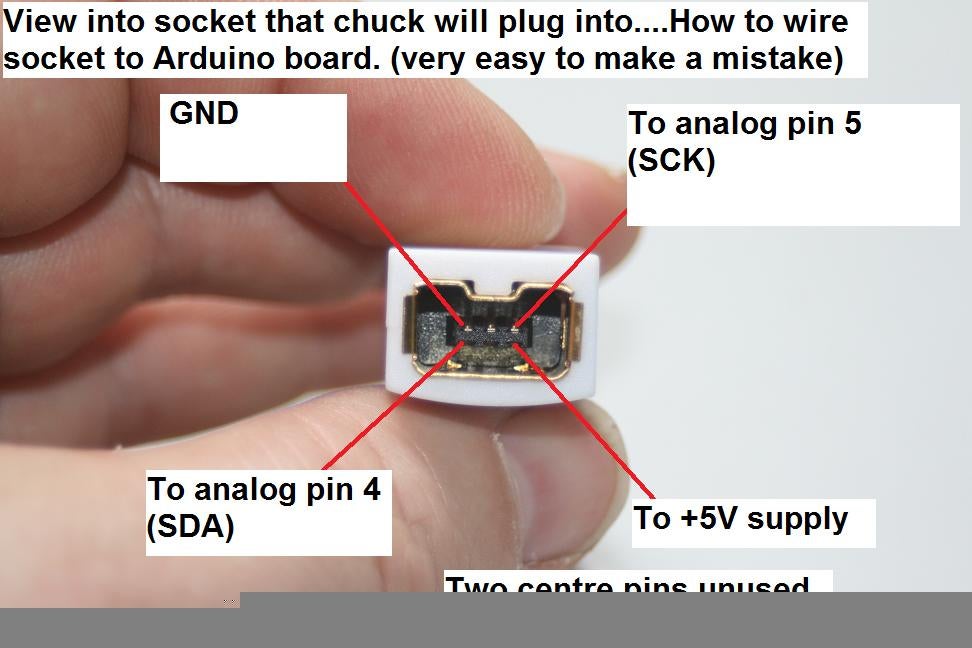 Wii Nunchuck As General Purpose Controller Via Arduino Board : 10 Steps (with Pictures) - Instructables | Wii Nunchuck Wiring Diagram | | Instructables