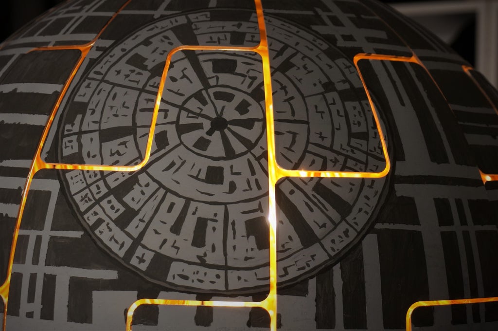 Ikea Ps 14 Death Star Lamp 4 Steps With Pictures Instructables