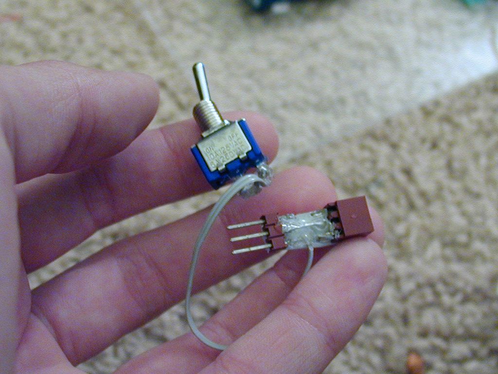 Instalación de los componentes: interruptores
