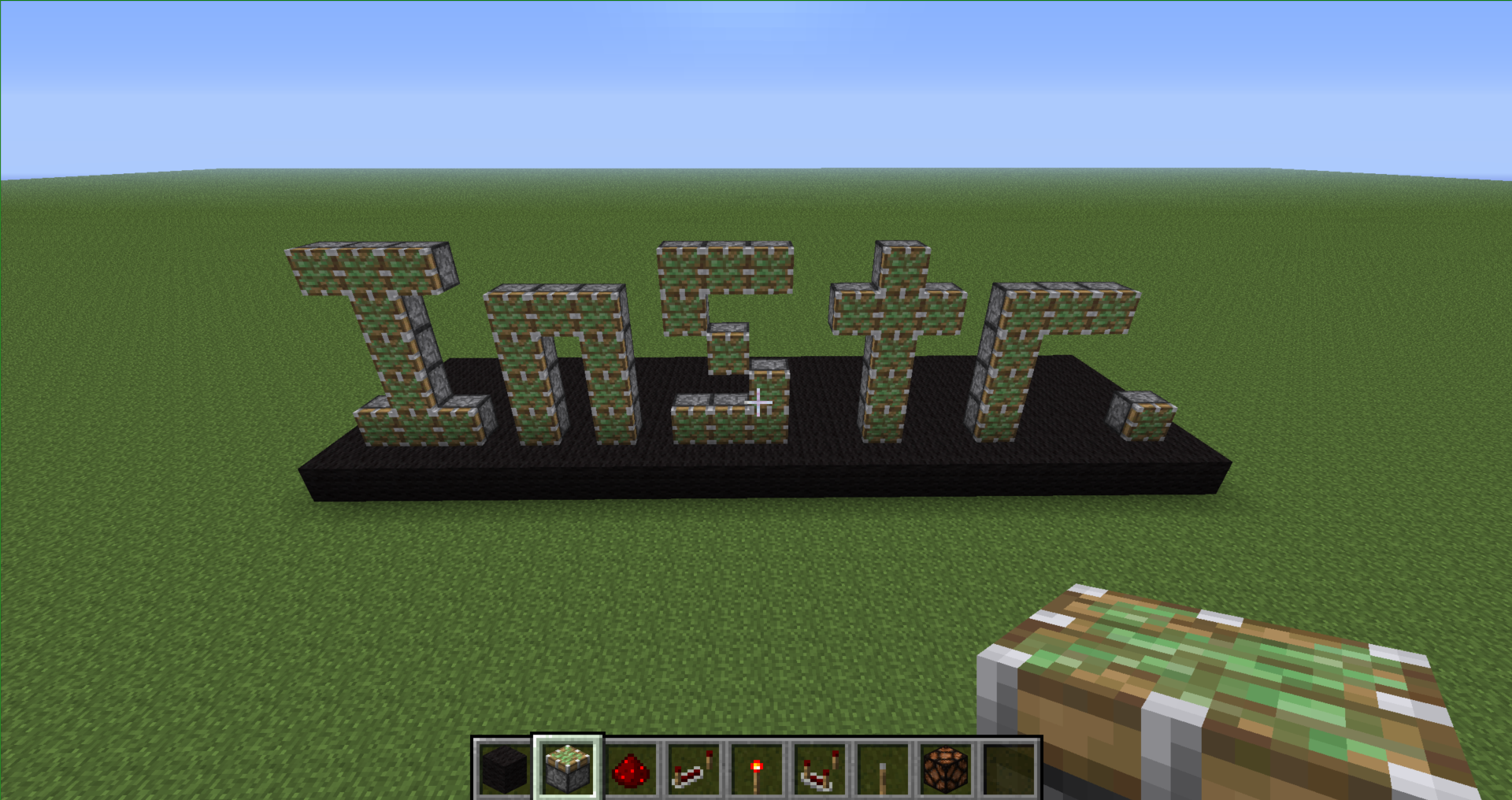 Sequential Sign Display In Minecraft 9 Steps Instructables