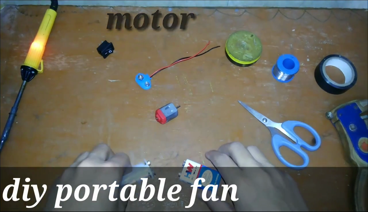 DIY Portable Fan : 3 Steps (with Pictures) - Instructables