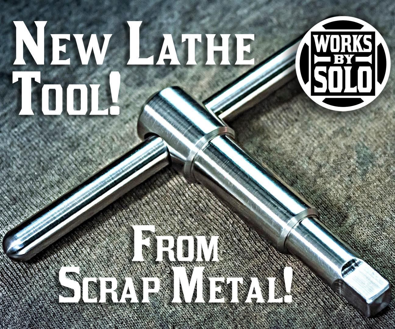 DIY guide for HOW TO MAKE a LATHE TOOL FROM SCRAP METAL with step-by-step instructions