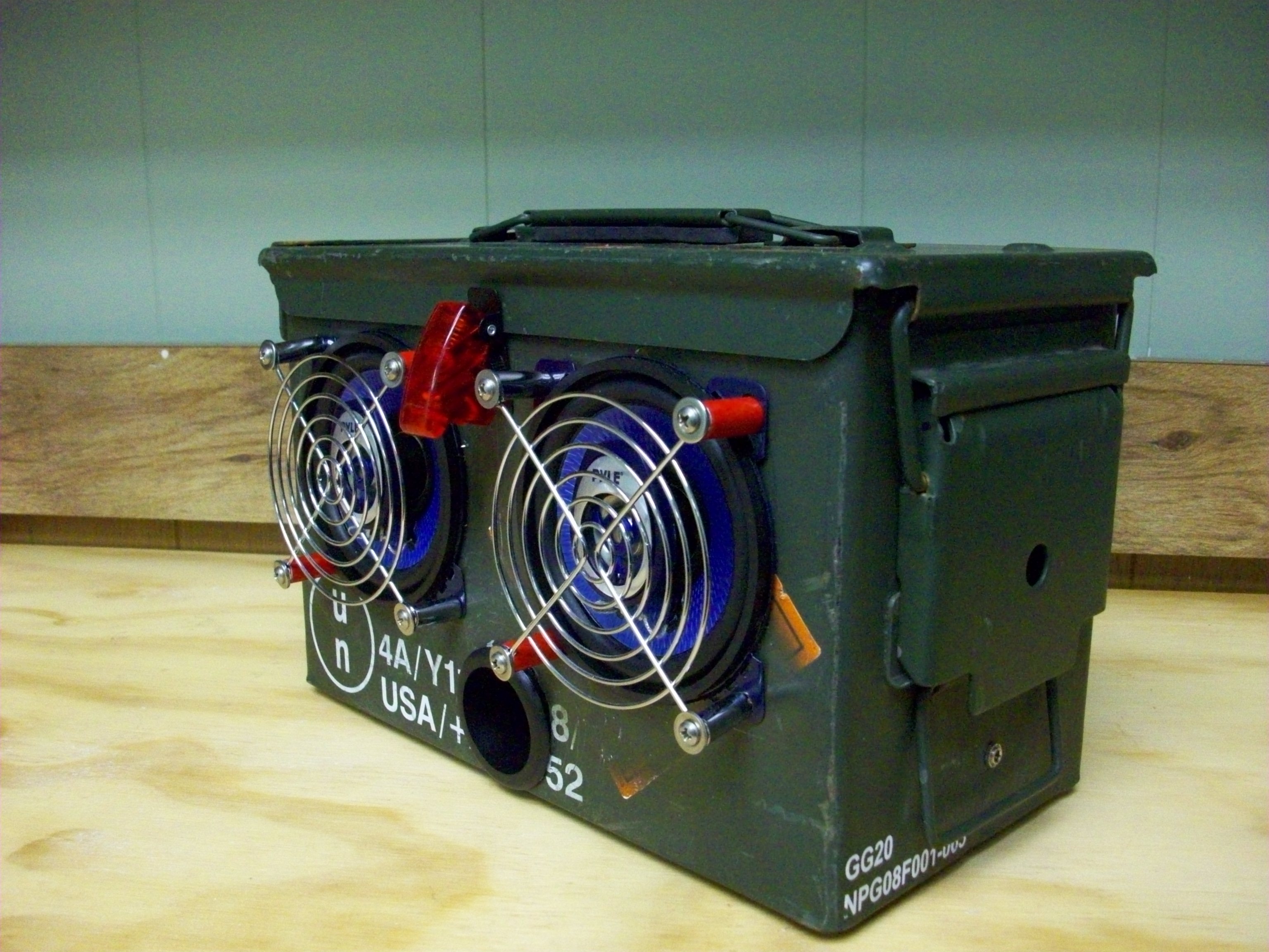bullet speaker box