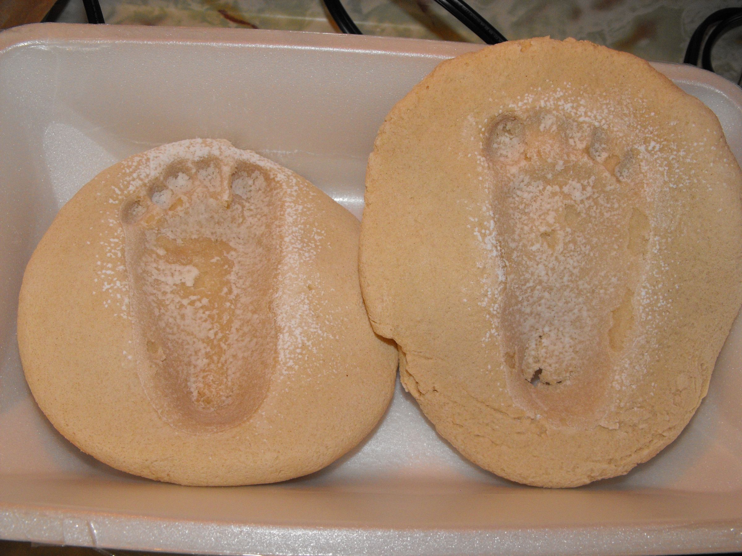 Plaster Baby Feet 6 Steps Instructables