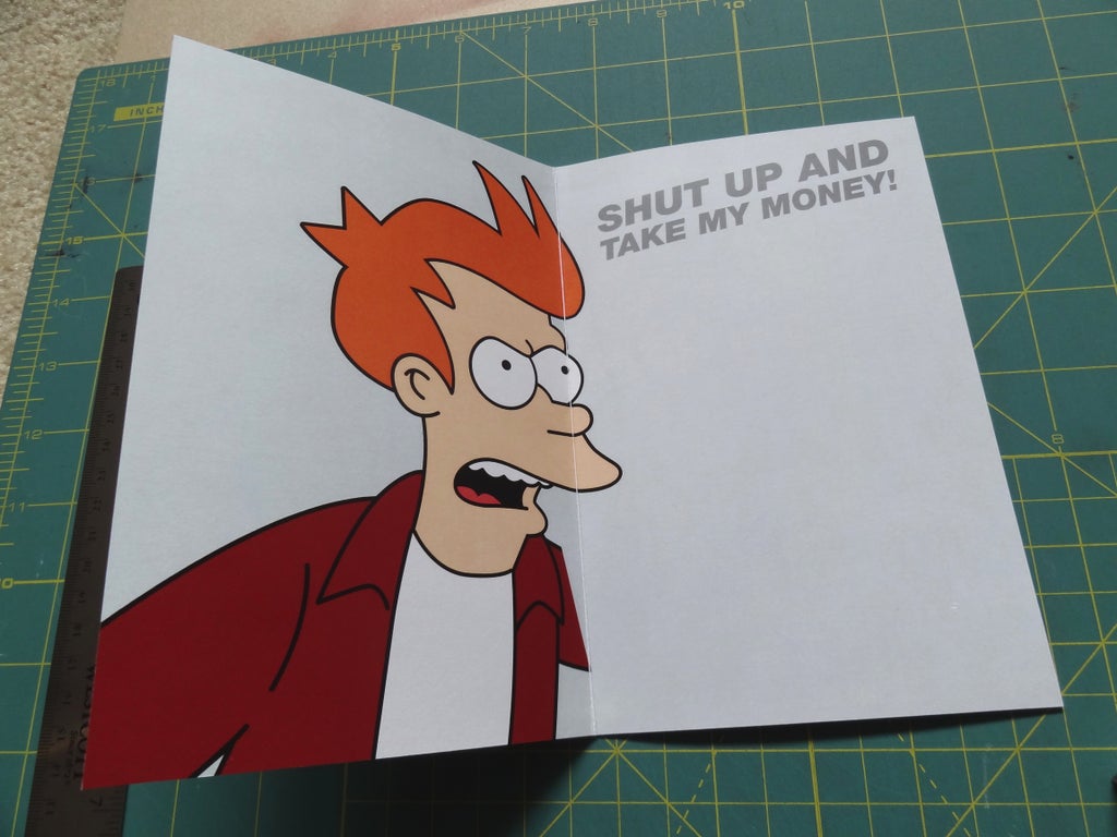 Futurama Meme Gift Card 6 Steps With Pictures Instructables Futurama Meme Gift Card 6 Steps With Pictures Instructables