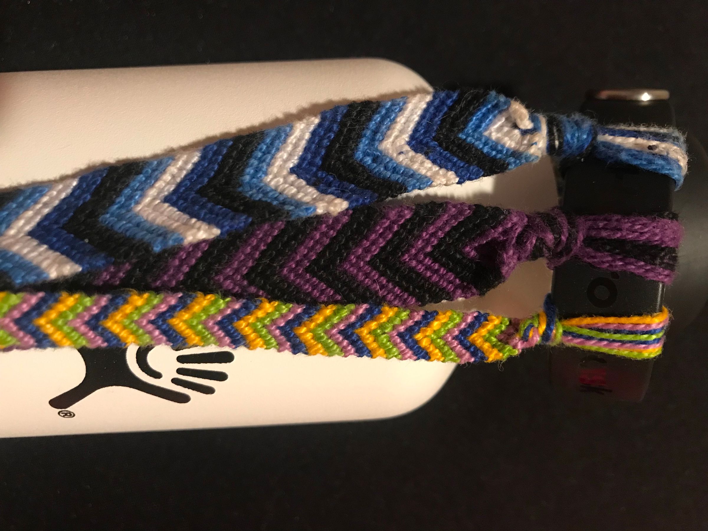 Chevron Friendship Bracelet Keychain 6 Steps Instructables