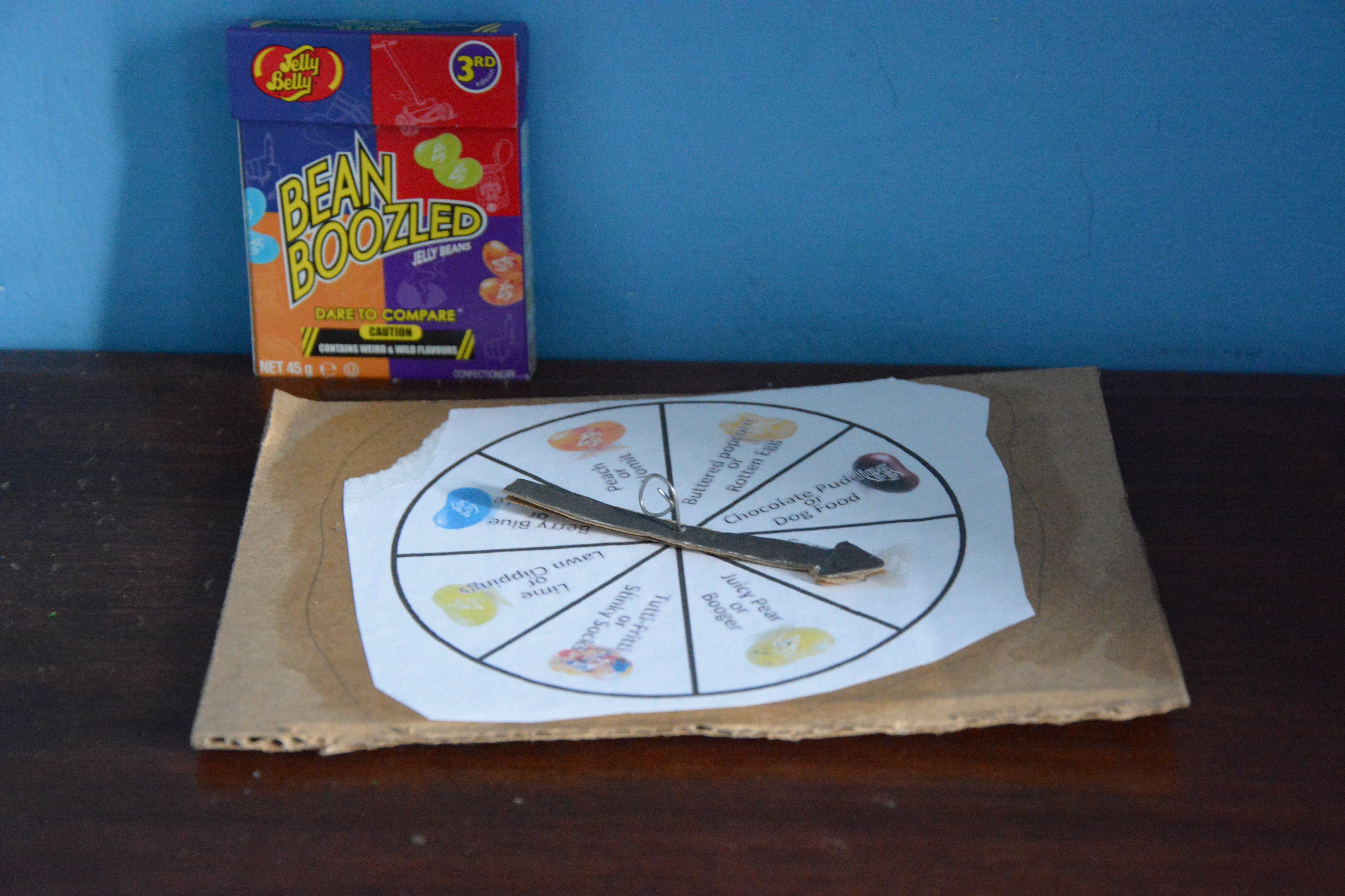 Bean Boozled 3rd Edition Spinning Wheel 16 Flavors 5 Steps (with