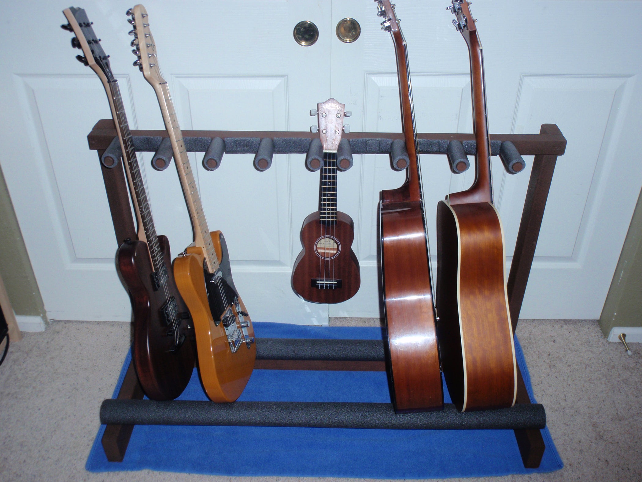 My Multiple Guitar Stand 15 Steps (with Pictures) Instructables