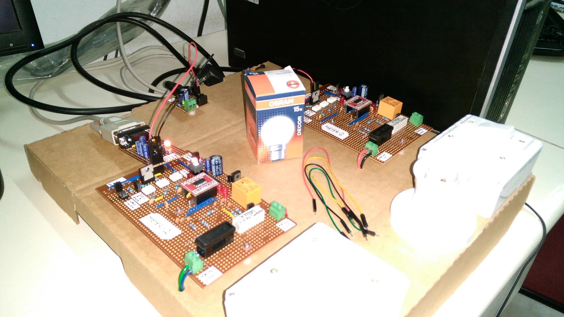 Smart Home Energy Monitoring Management System 10 Steps Circuit Diagram