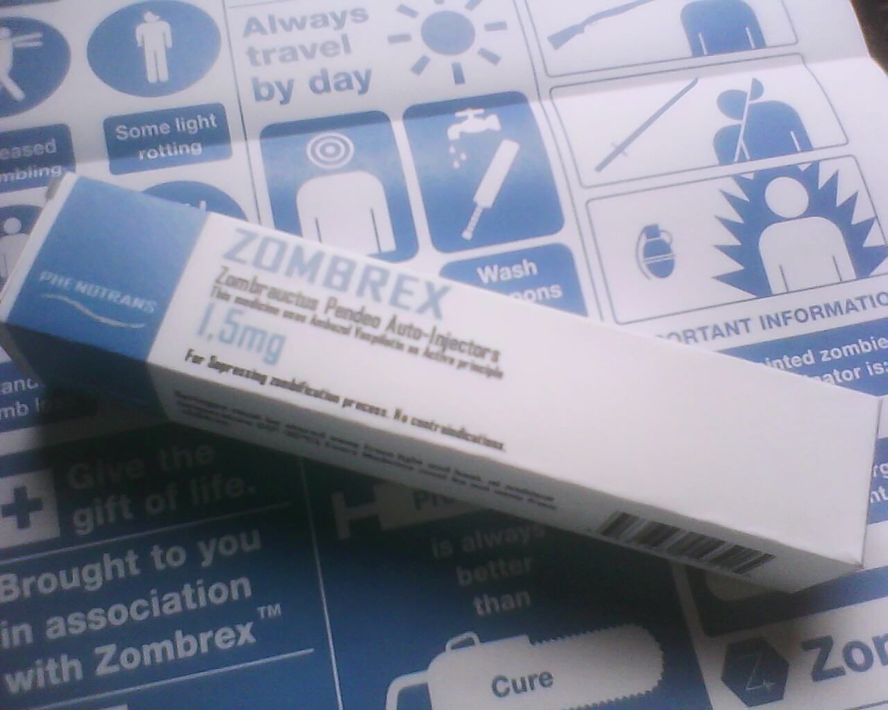 zombrex box & leaflet DIY Project DIY Project Image