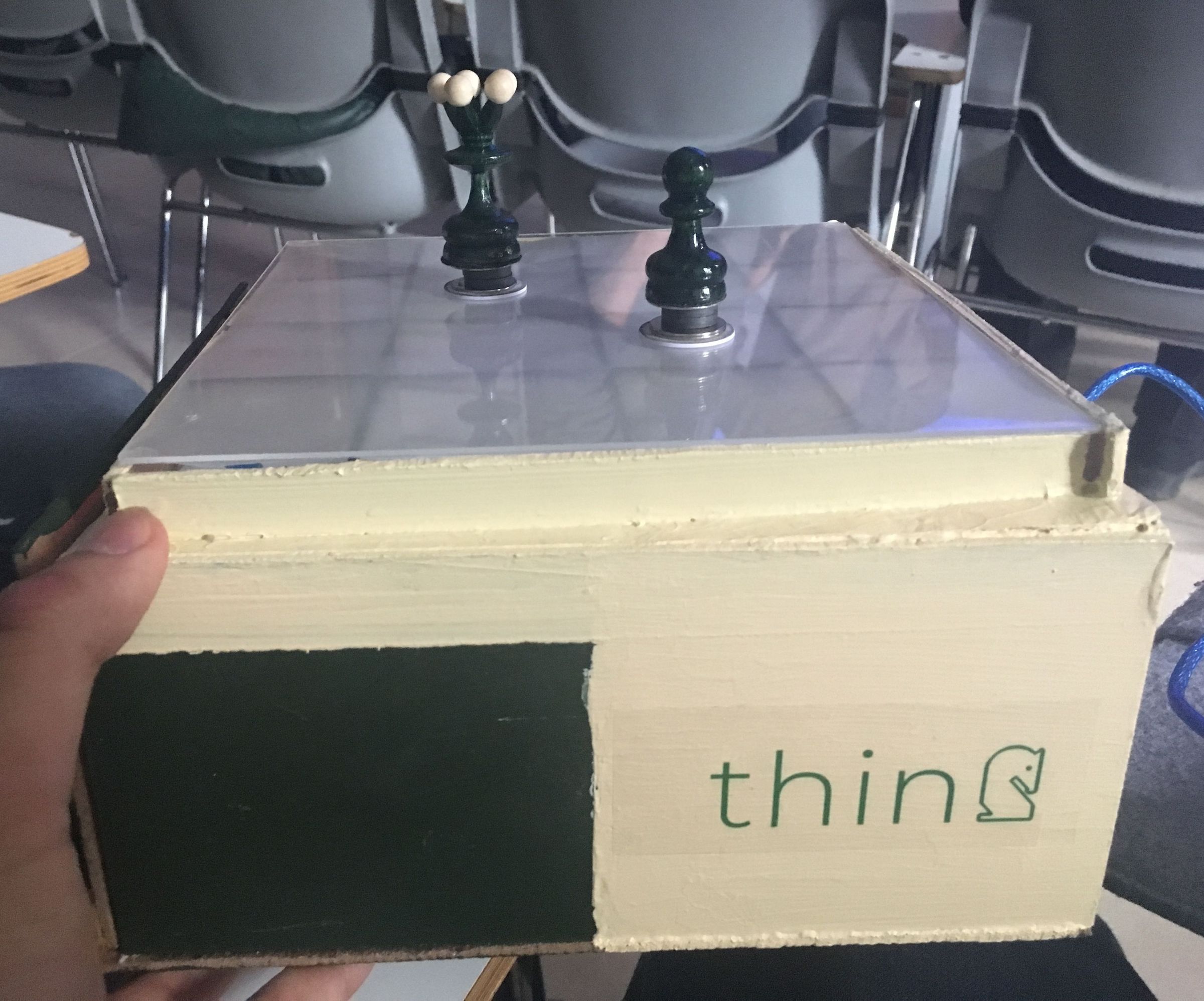4x4 demo of an electronic chessboard/ with arduino mega + rfid reader + hall-effect sensors DIY Project DIY Project Image