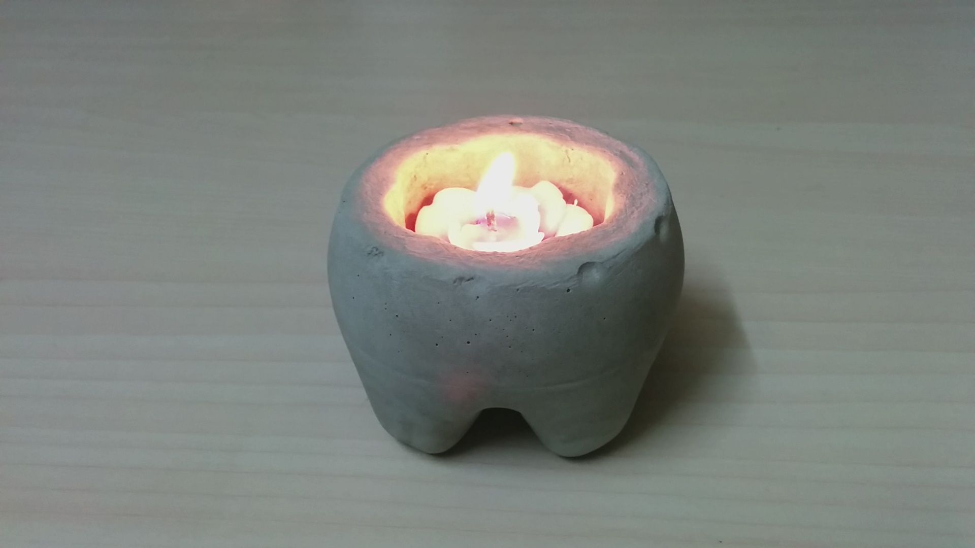 CEMENT CANDLE HOLDER 9 Steps (with Pictures) Instructables