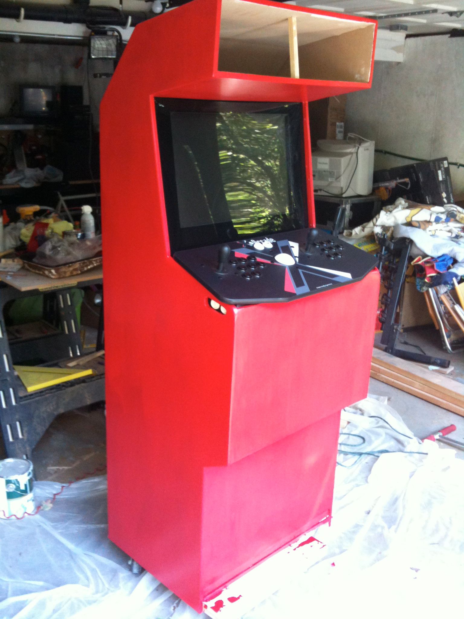 The Game Over Stand Up Arcade Instructables