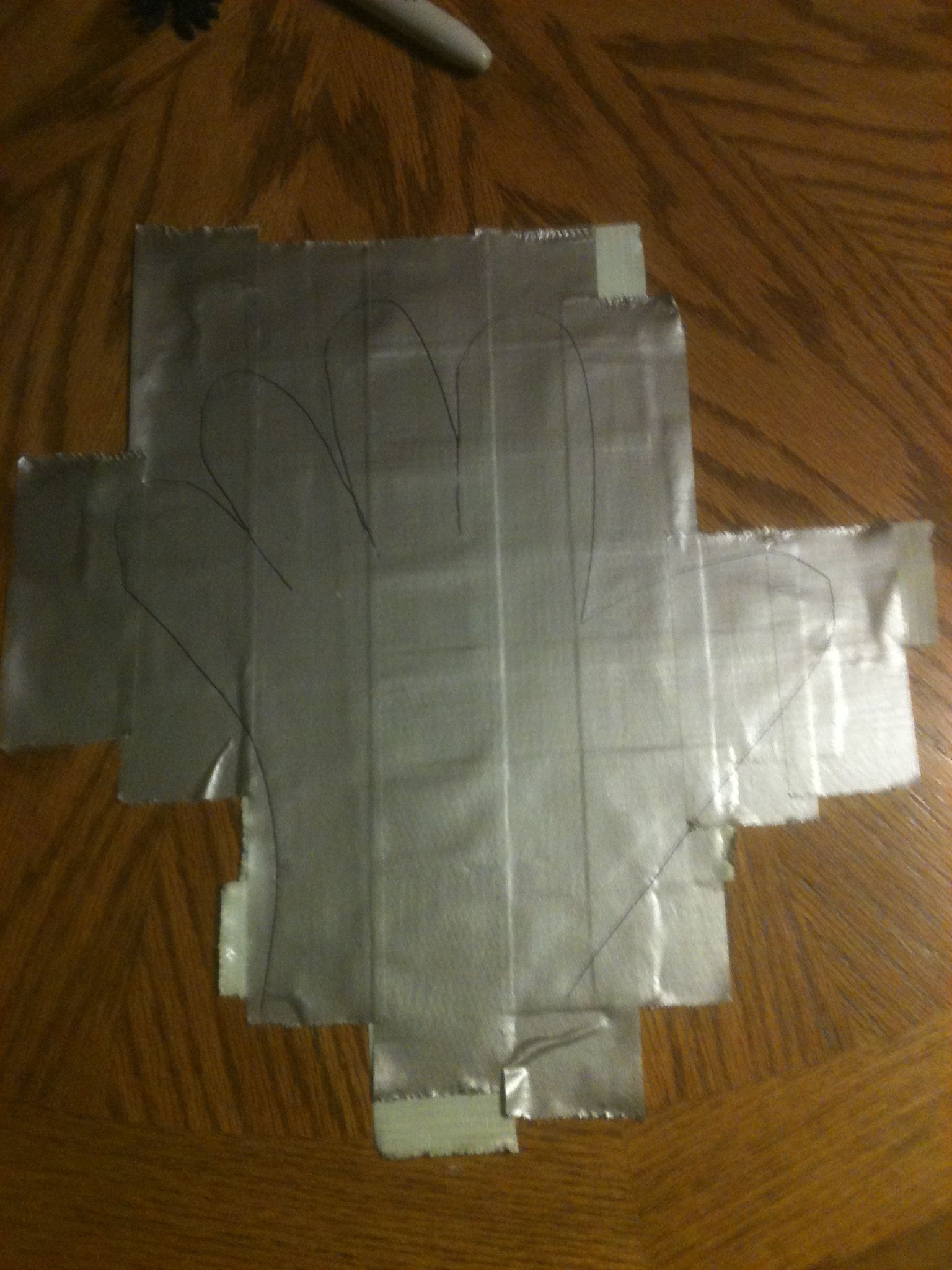 Duct Tape Baseball Glove 6 Steps Instructables