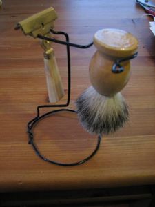 Make Your Own Razor and Shaving Brush Stand : 7 Steps (with Pictures ...