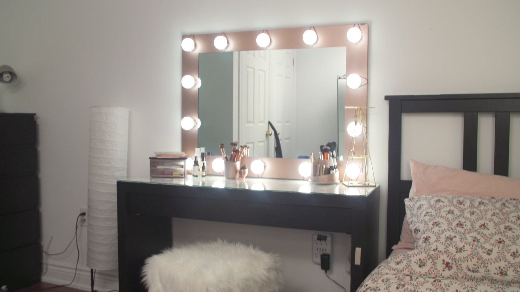 Diy Vanity Mirror 16 Steps With Pictures Instructables Diy Vanity Mirror 16 Steps With, Diy Makeup Vanity Mirror Lights