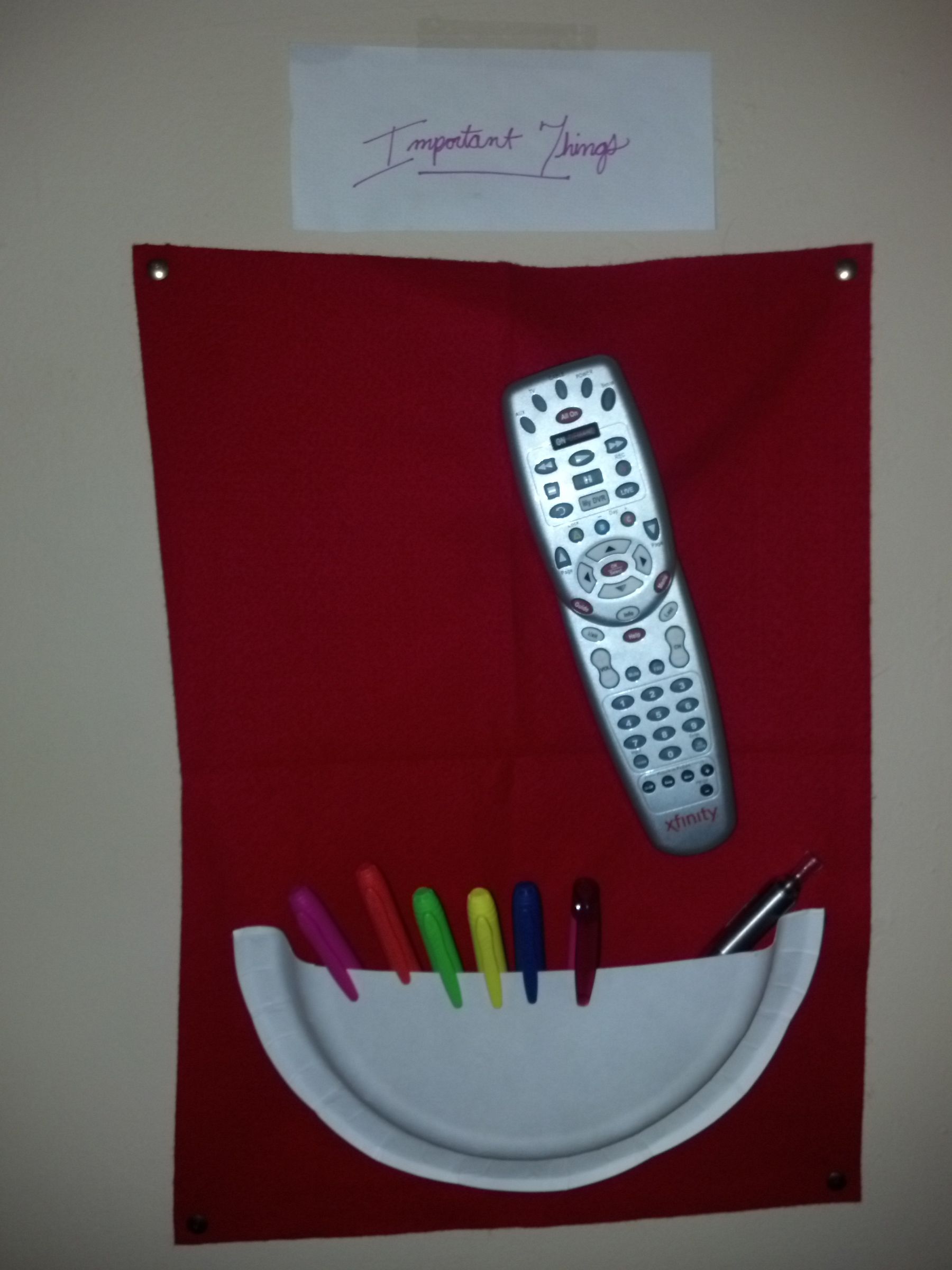 Velcro Board for the Remote (And Other Stuff) 5 Steps Instructables