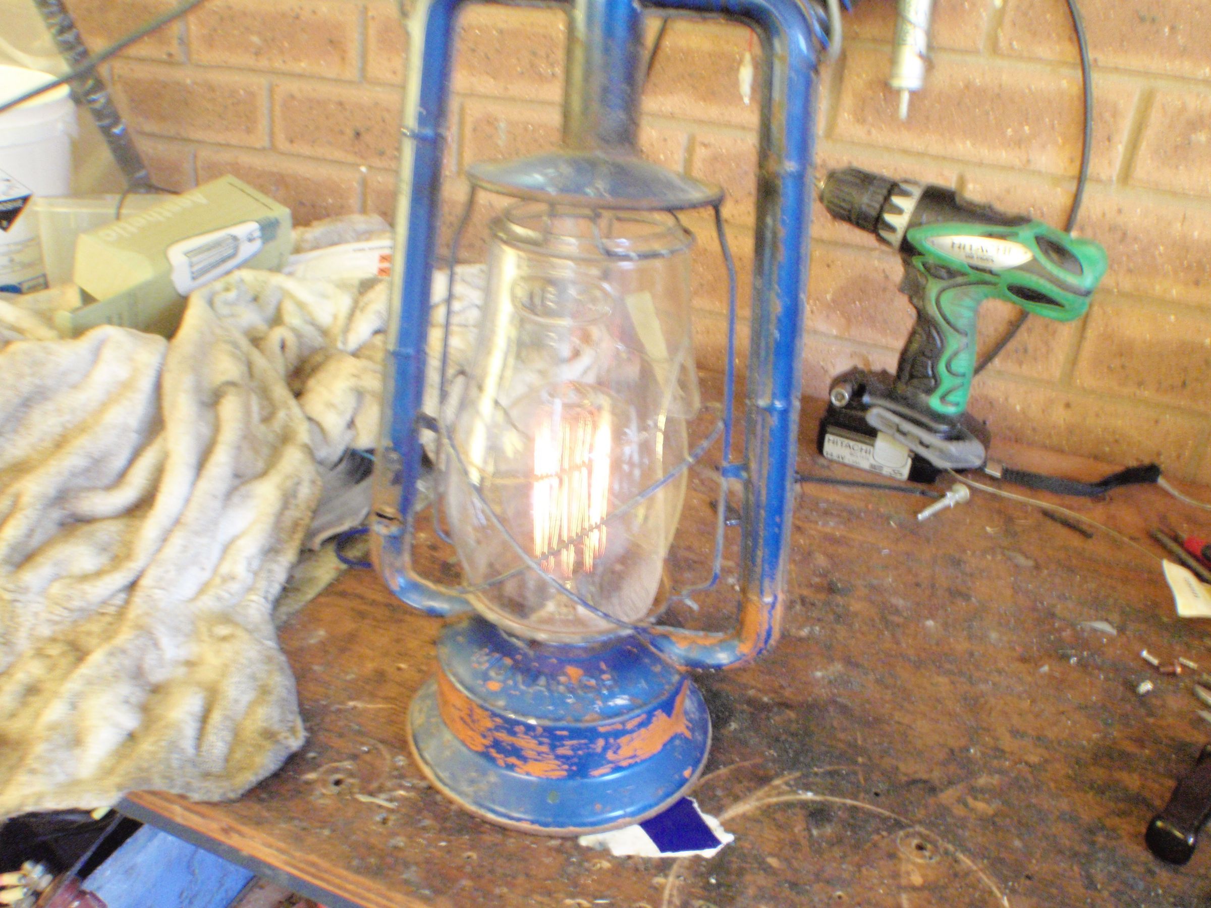 Electrifying an Antique Oil or Kerosene Lamp 7 Steps Instructables