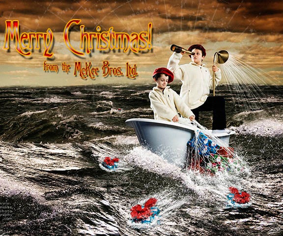 Pre-Viz and Photoshop Compositing for a Holiday Card