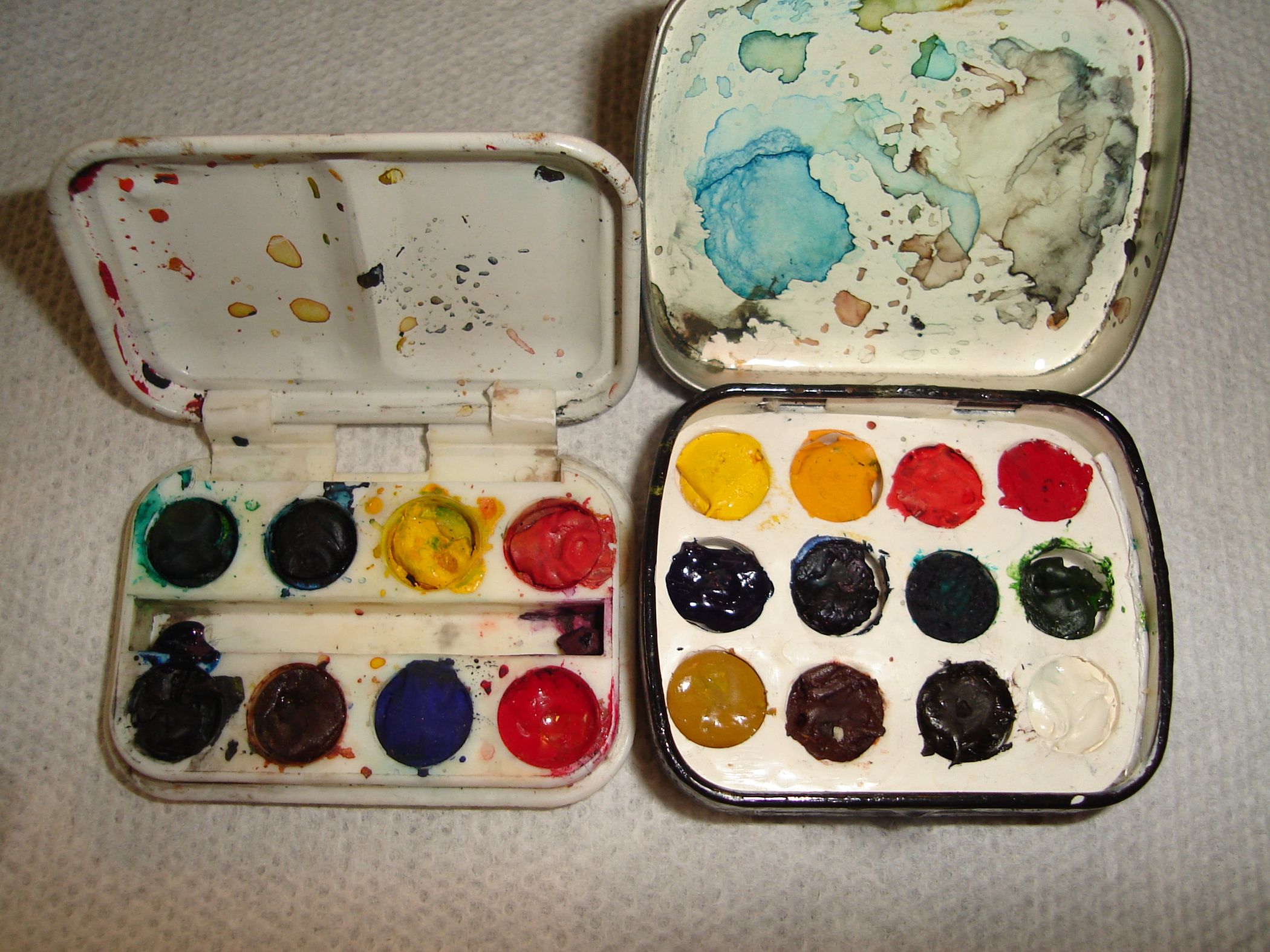 Altoids/mint Tin Mini Watercolor Paint BoxNEW PROCESS! Instructables