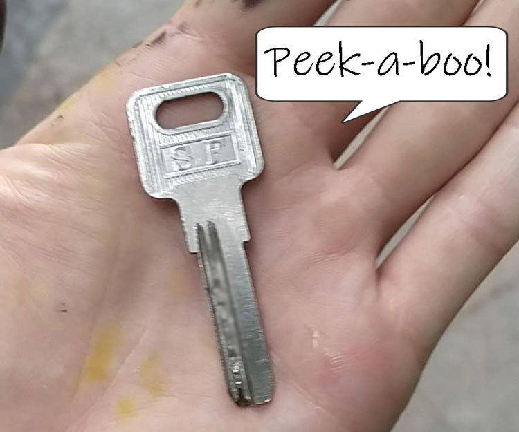 How to Hide Your Door Key, Mistakes and Embarrassment. AKA Don't Ruin