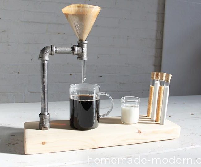 HomeMade Modern DIY Pipe Coffee Maker 11 Steps (with Pictures