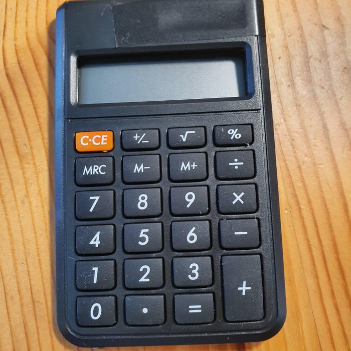 Remove Battery From Caculator