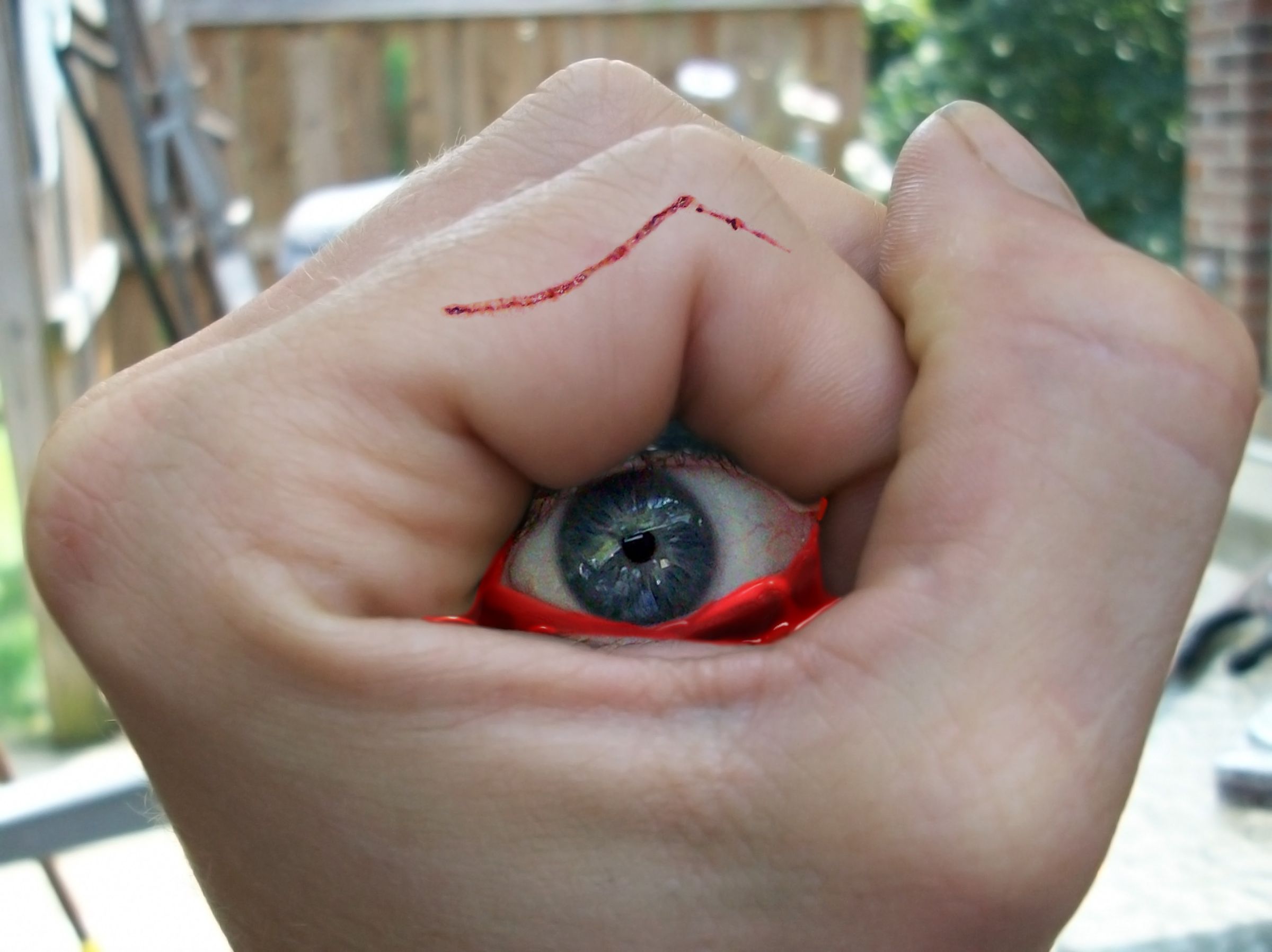 How to Photoshop a Scary Picture