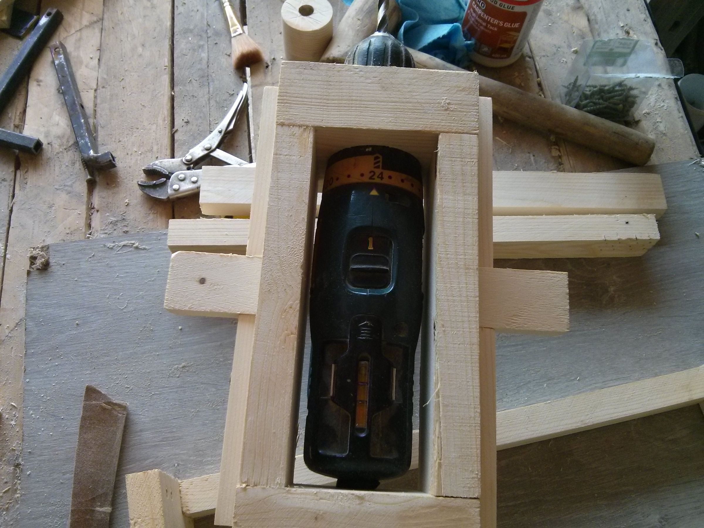 The Wooden Cordless Drill Press 10 Steps (with Pictures) Instructables