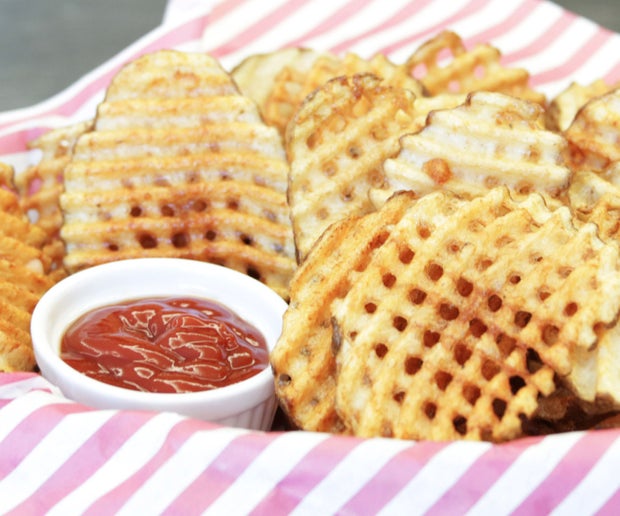 waffle fries 5 steps with pictures instructables