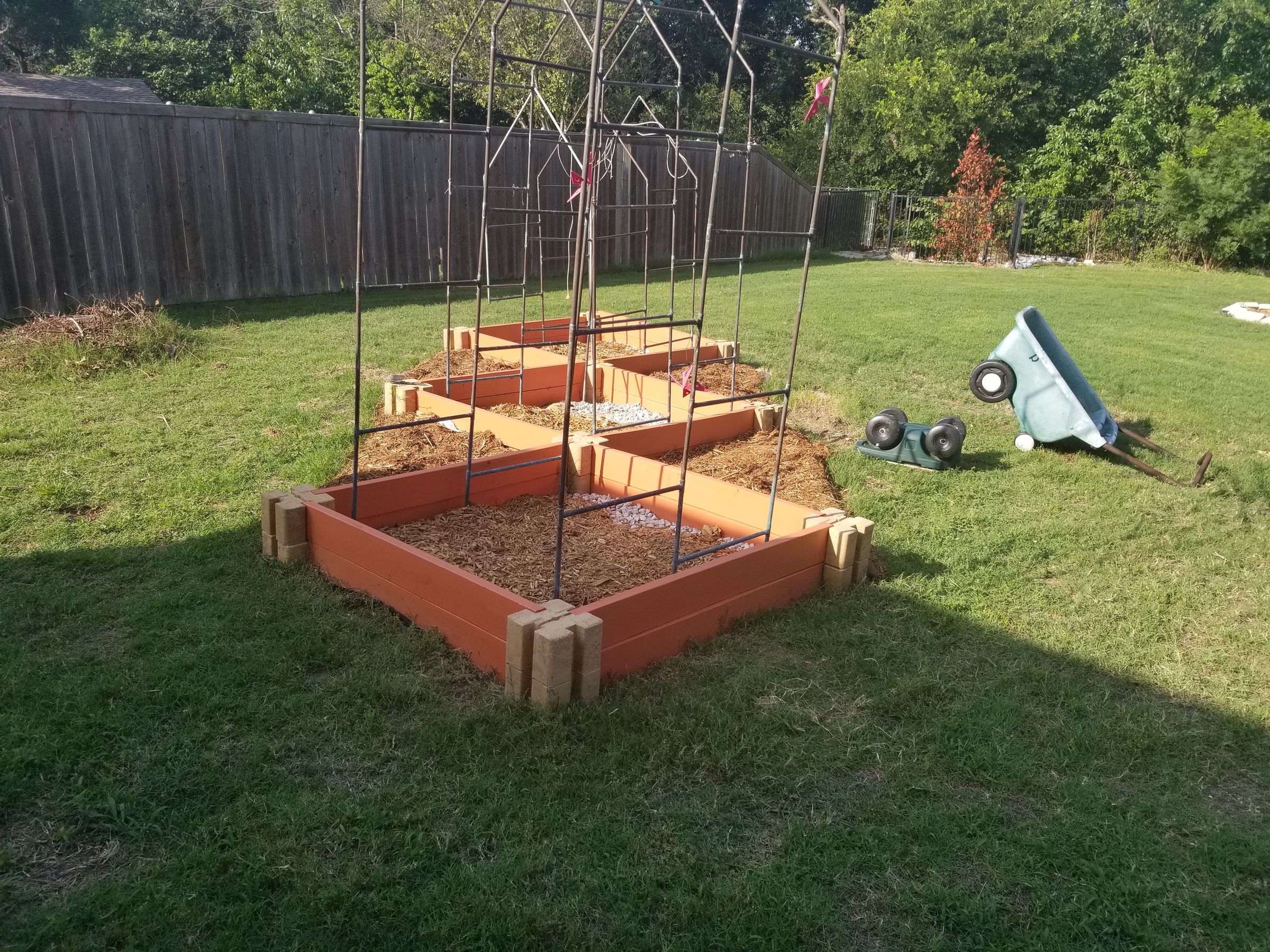 Super Easy Raised Garden Bed 5 Steps With Pictures Instructables