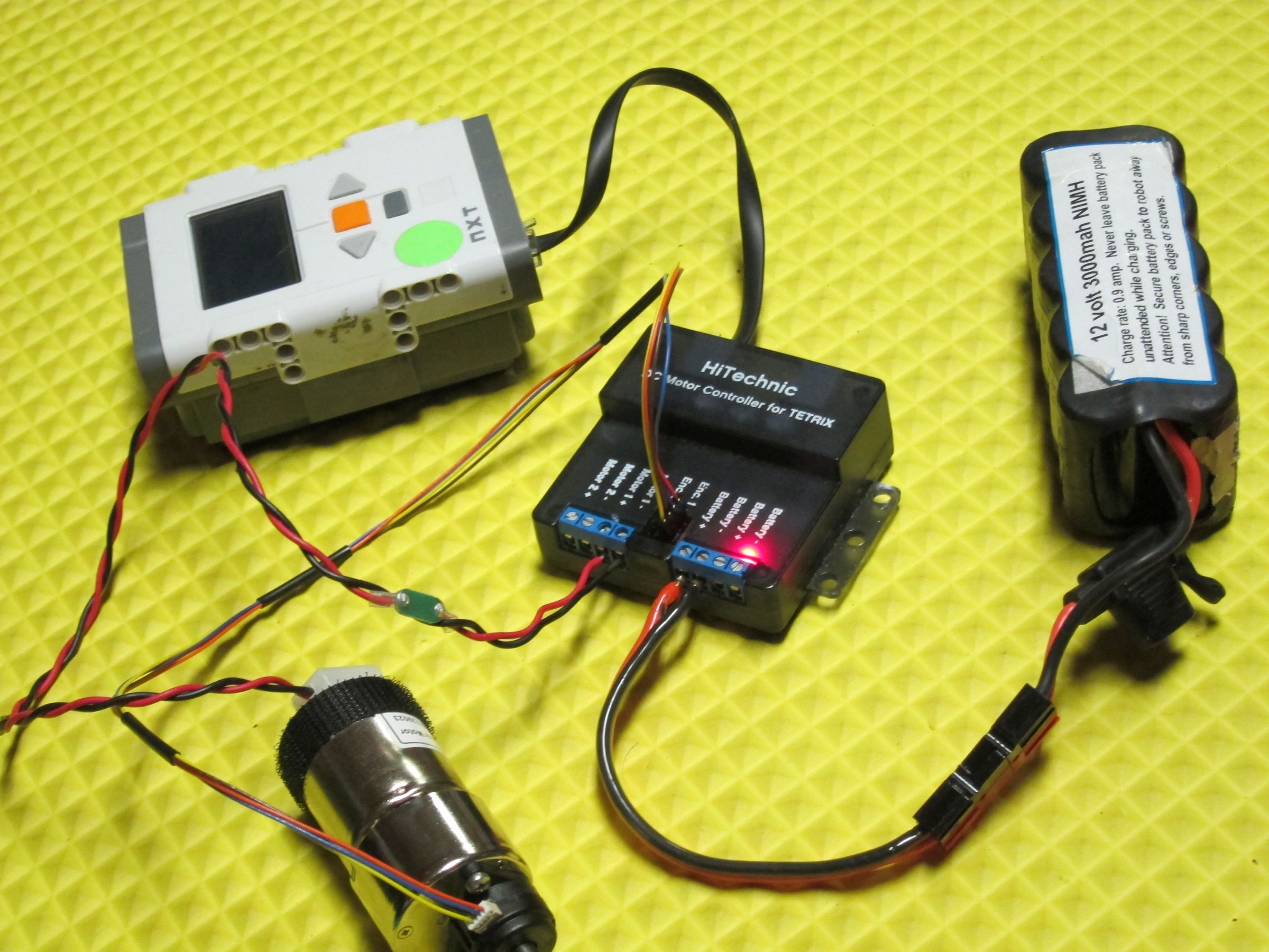 FTC Tetrix Encoders 5 Steps Instructables