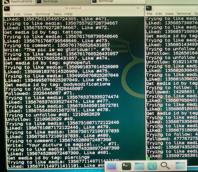 insta bot 3 steps instructables