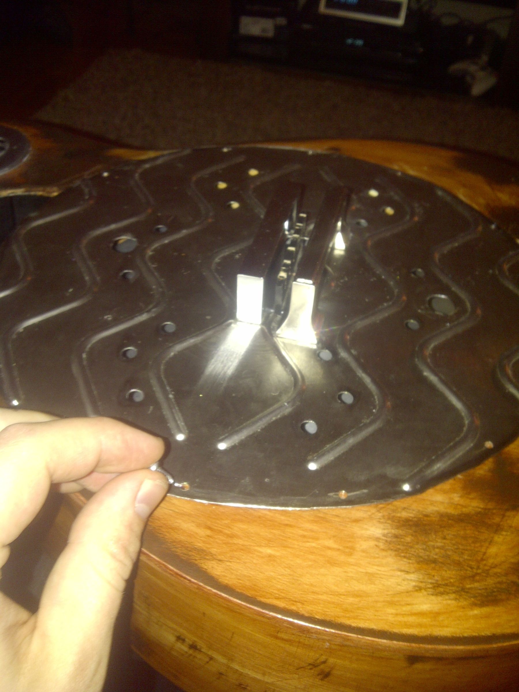 Converting a Cheap Acoustic Guitar to a Cheap Resonator Guitar 7