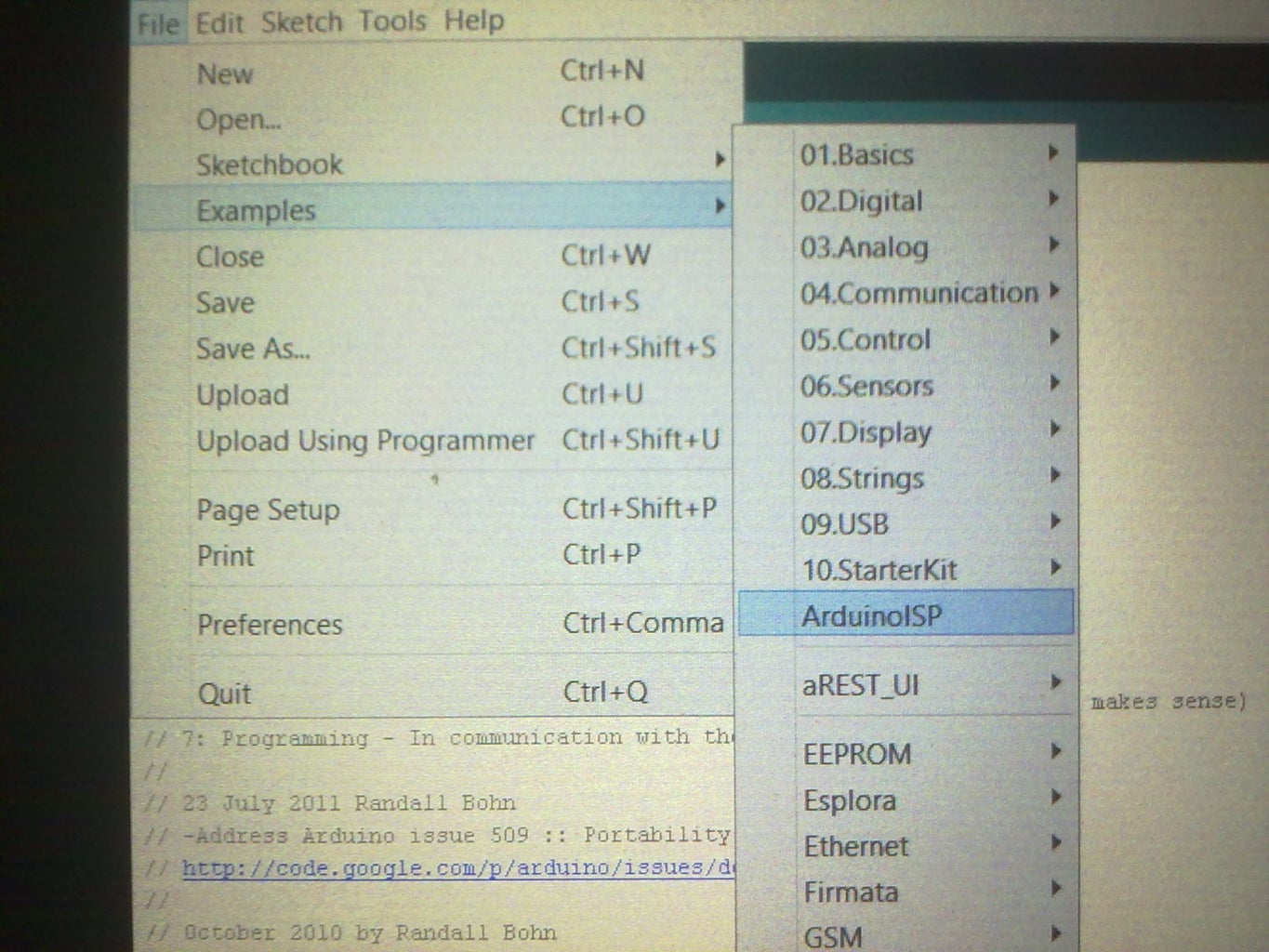 Programming AVR With Arduino As ISP Without Bootloader and External ...
