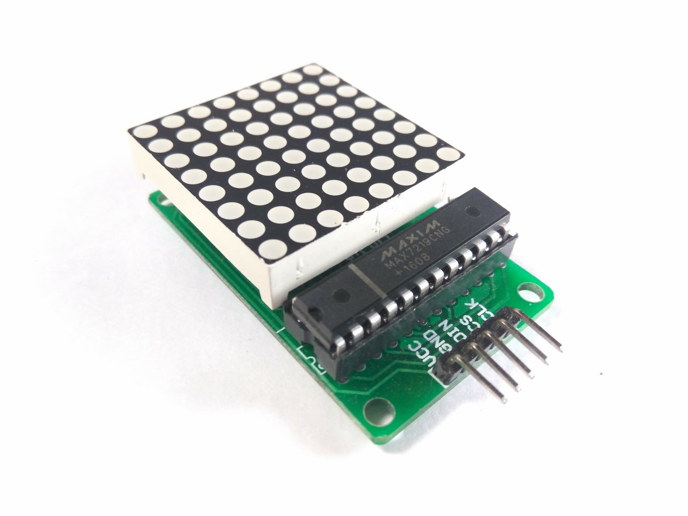 Dot Matrix With MAX7219 Interfacing With Arduino : 7 Steps (with ...