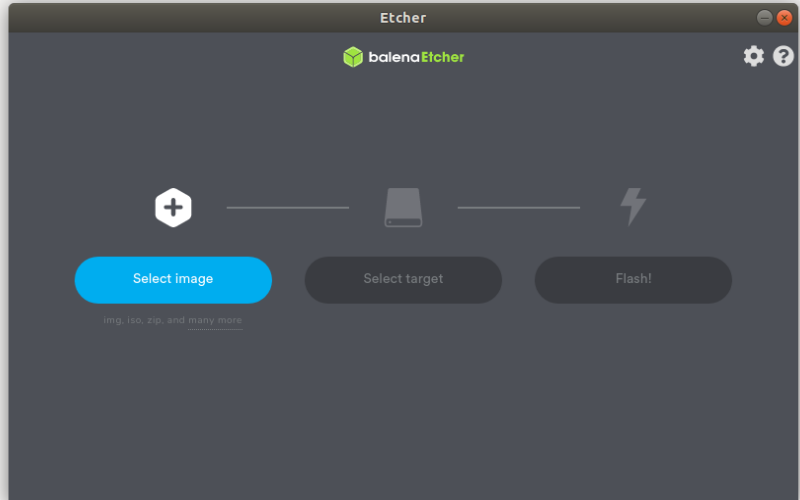 Flash OS di Micro-SD