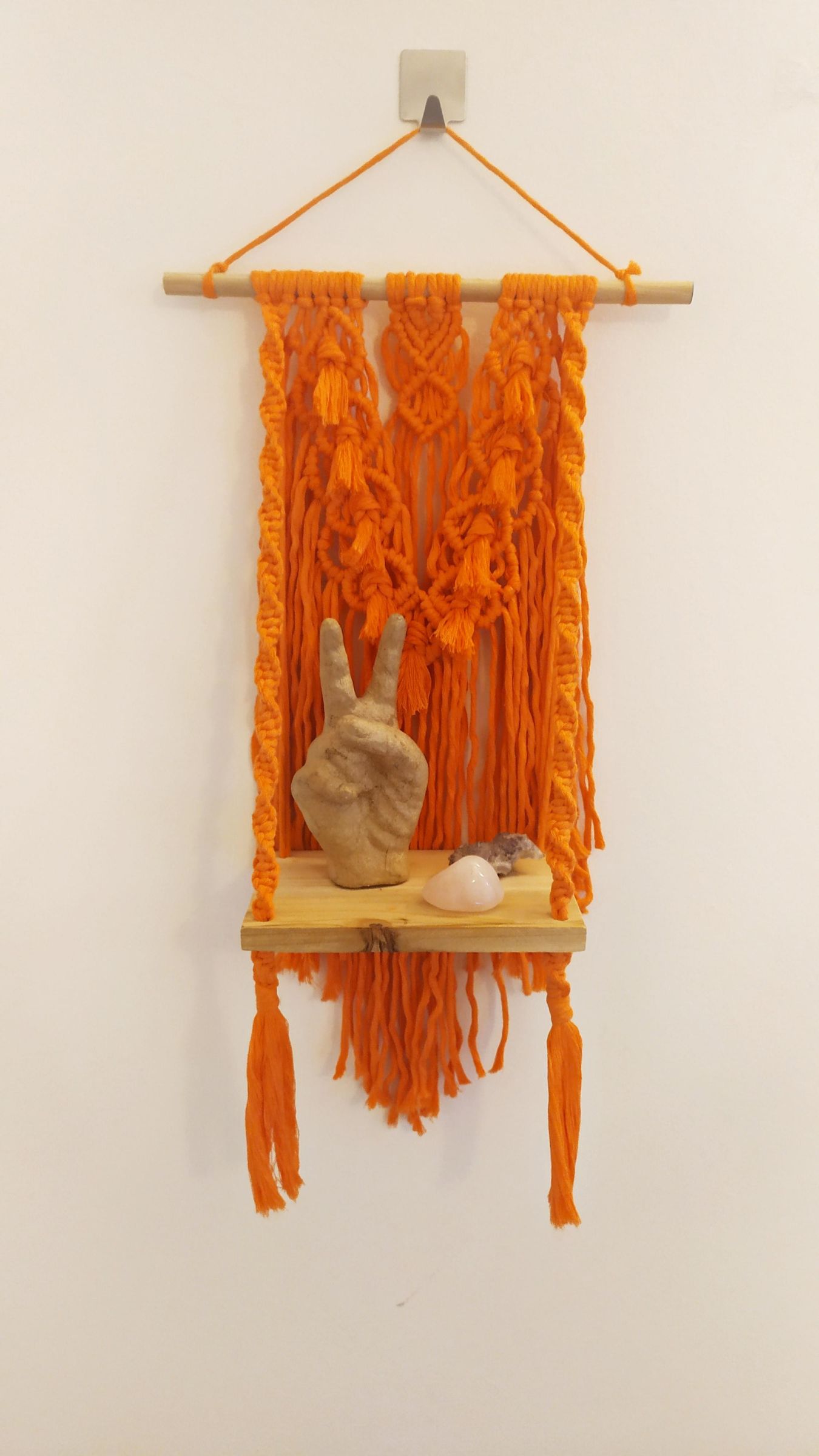 How to Make a Macrame Wall Hanging Shelf 18 Steps (with Pictures
