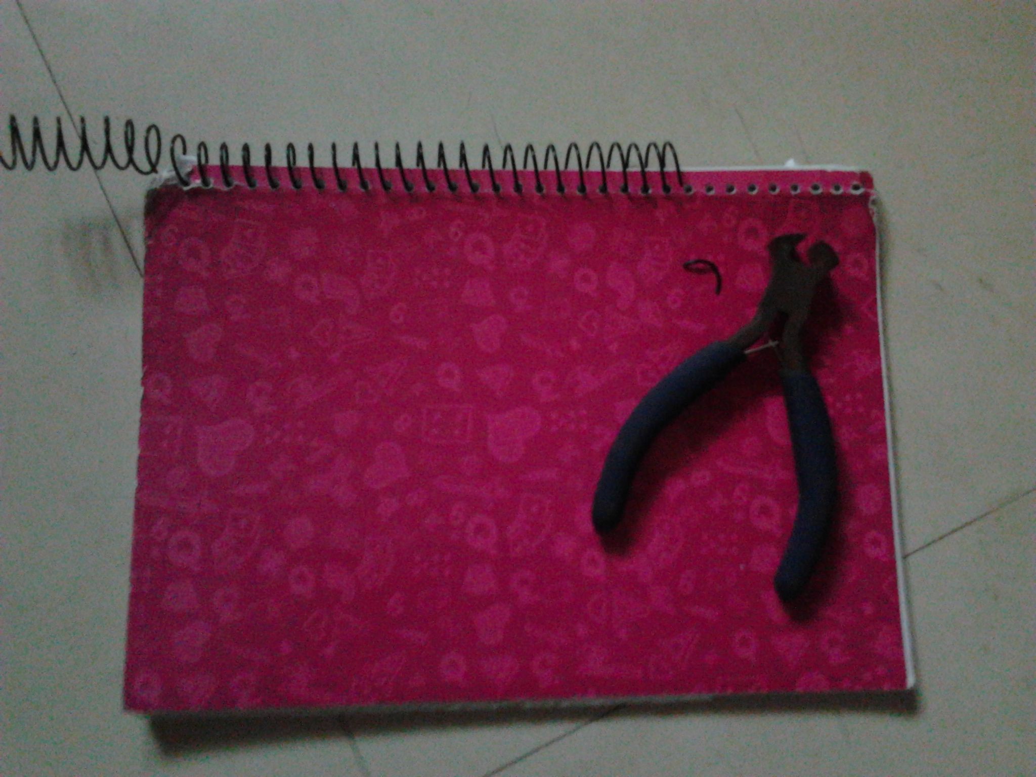 Diy/ How To Make A Spiral Notebook/Creating A Notebook – MOPDP