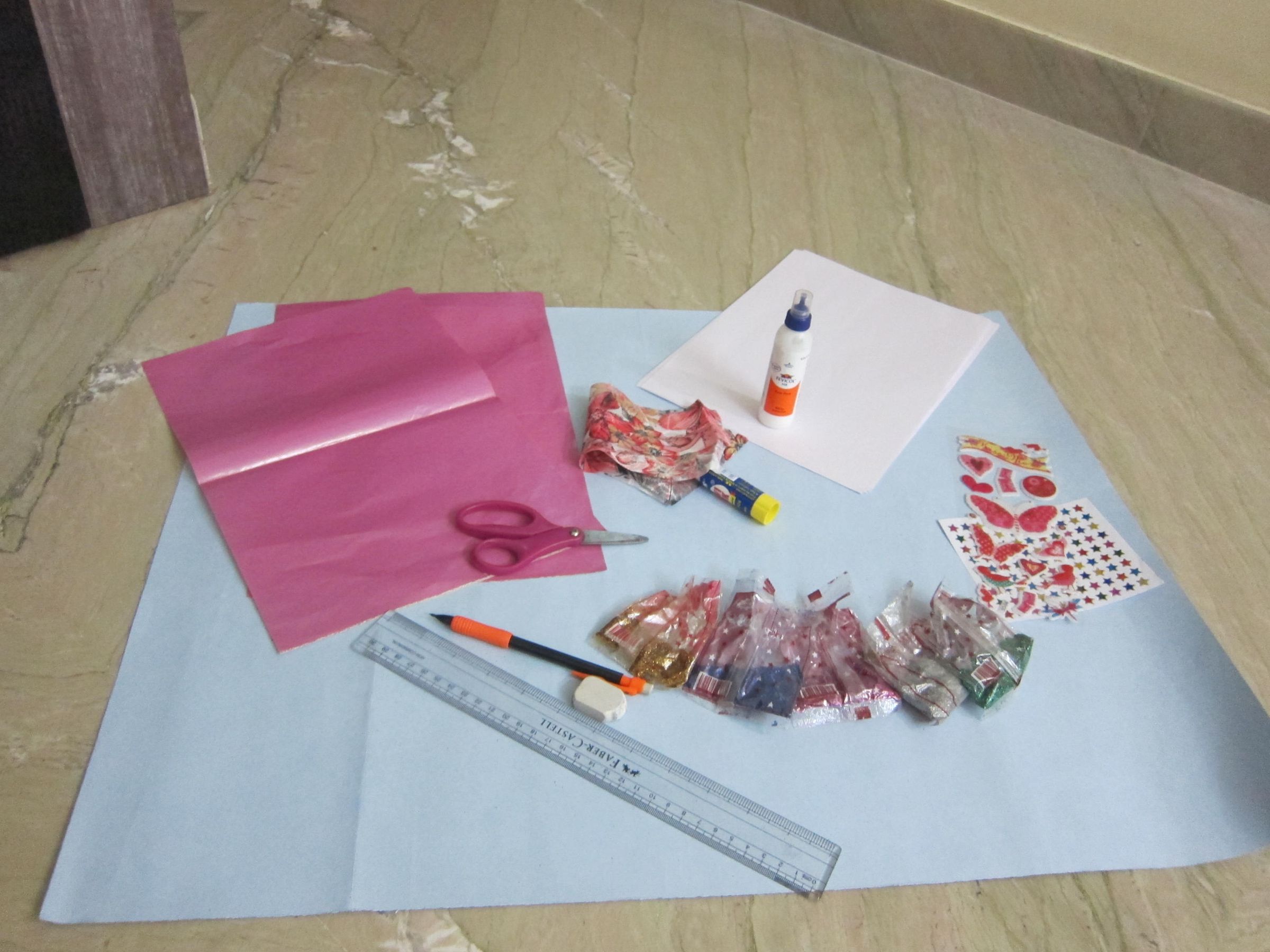 Pop Up Flower Card 5 Steps Instructables