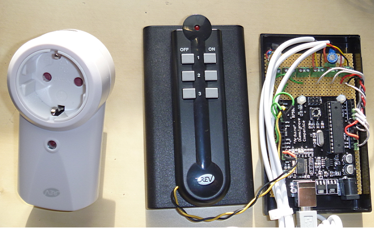 432 mhz wireless sensors and power outlets for home automation using arduino DIY Project DIY Project Image