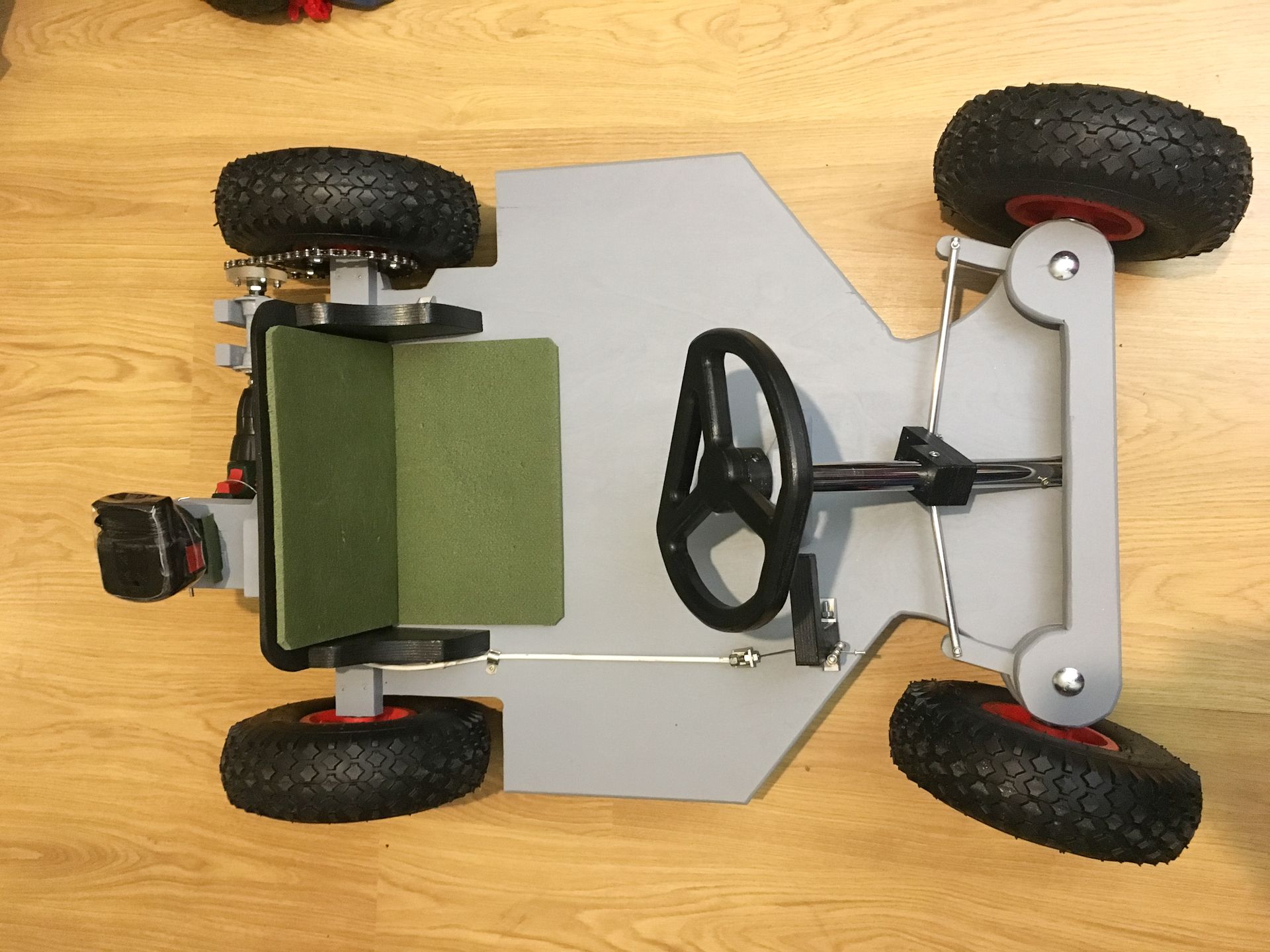 Drill Powered Go Kart 6 Steps (with Pictures) Instructables
