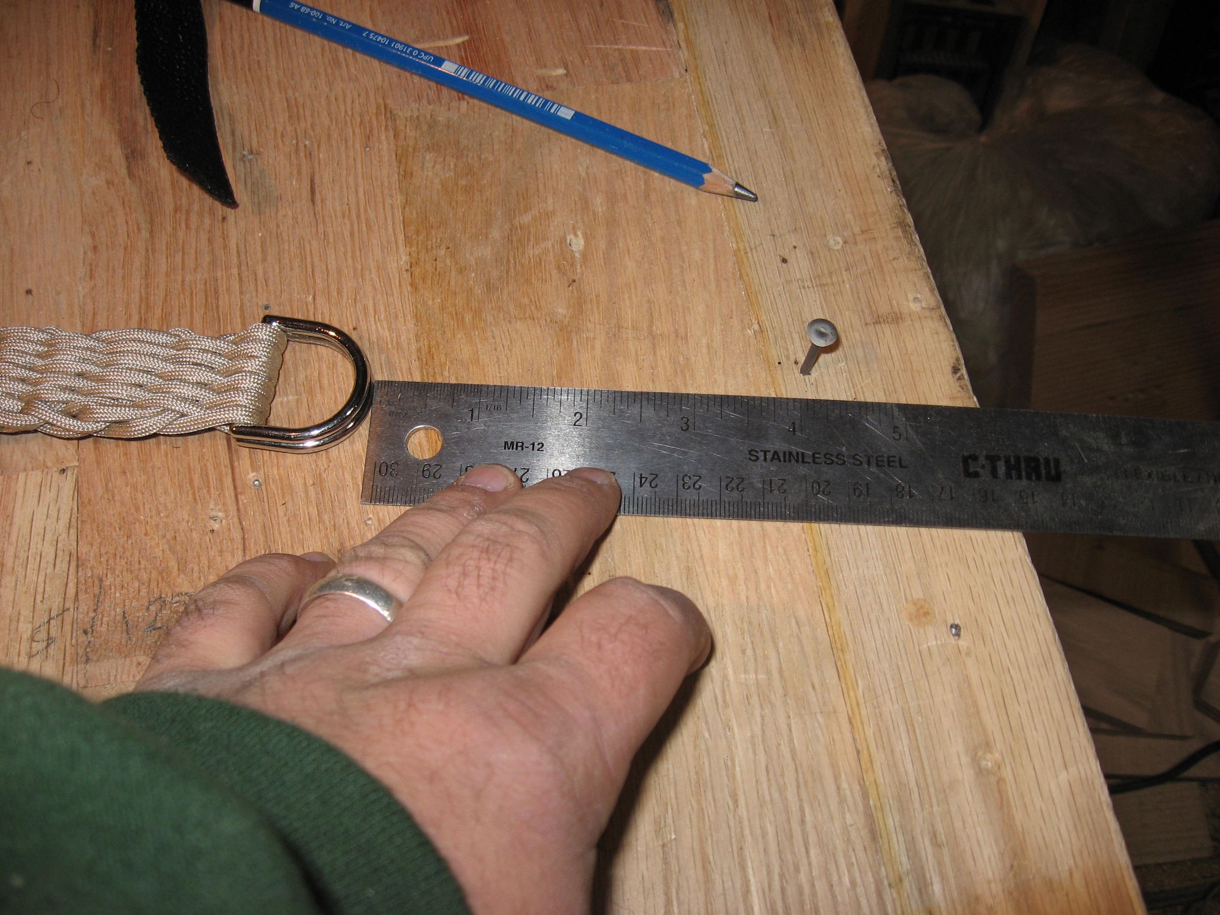 Parachute Cord Belt 6 Steps Instructables