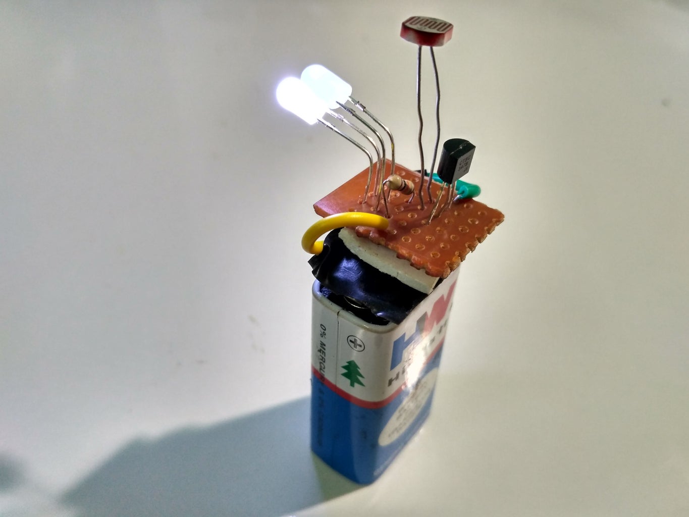 How to Make an Automatic Night Light : 3 Steps (with Pictures ... Circuit Diagram