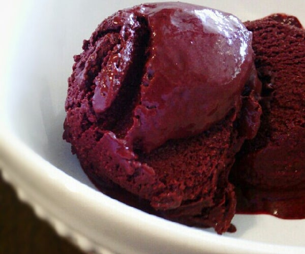 Boysenberry Chocolate Sorbet