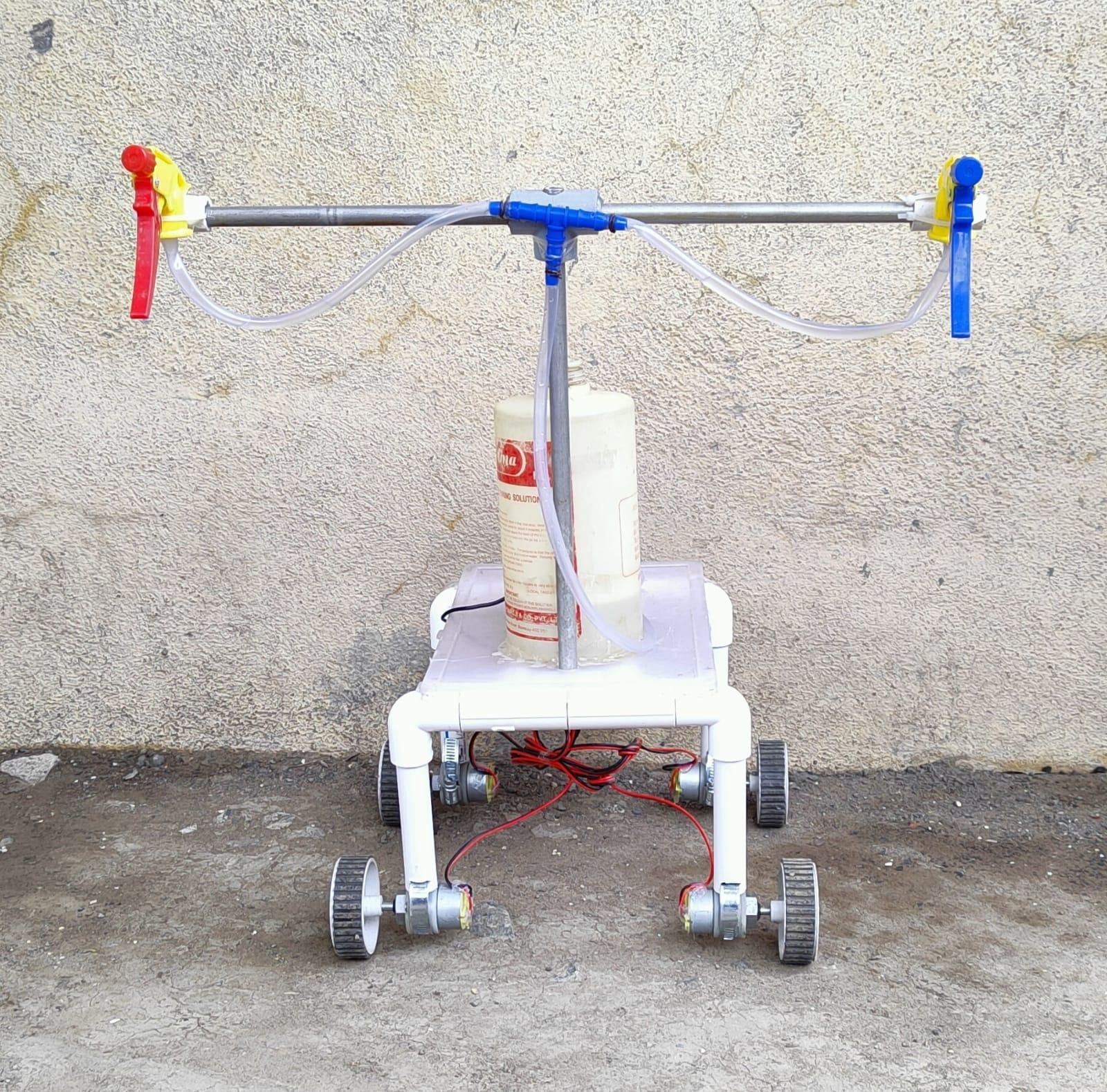 Pesticide Robot | Agriculture Robot : 3 Steps - Instructables
