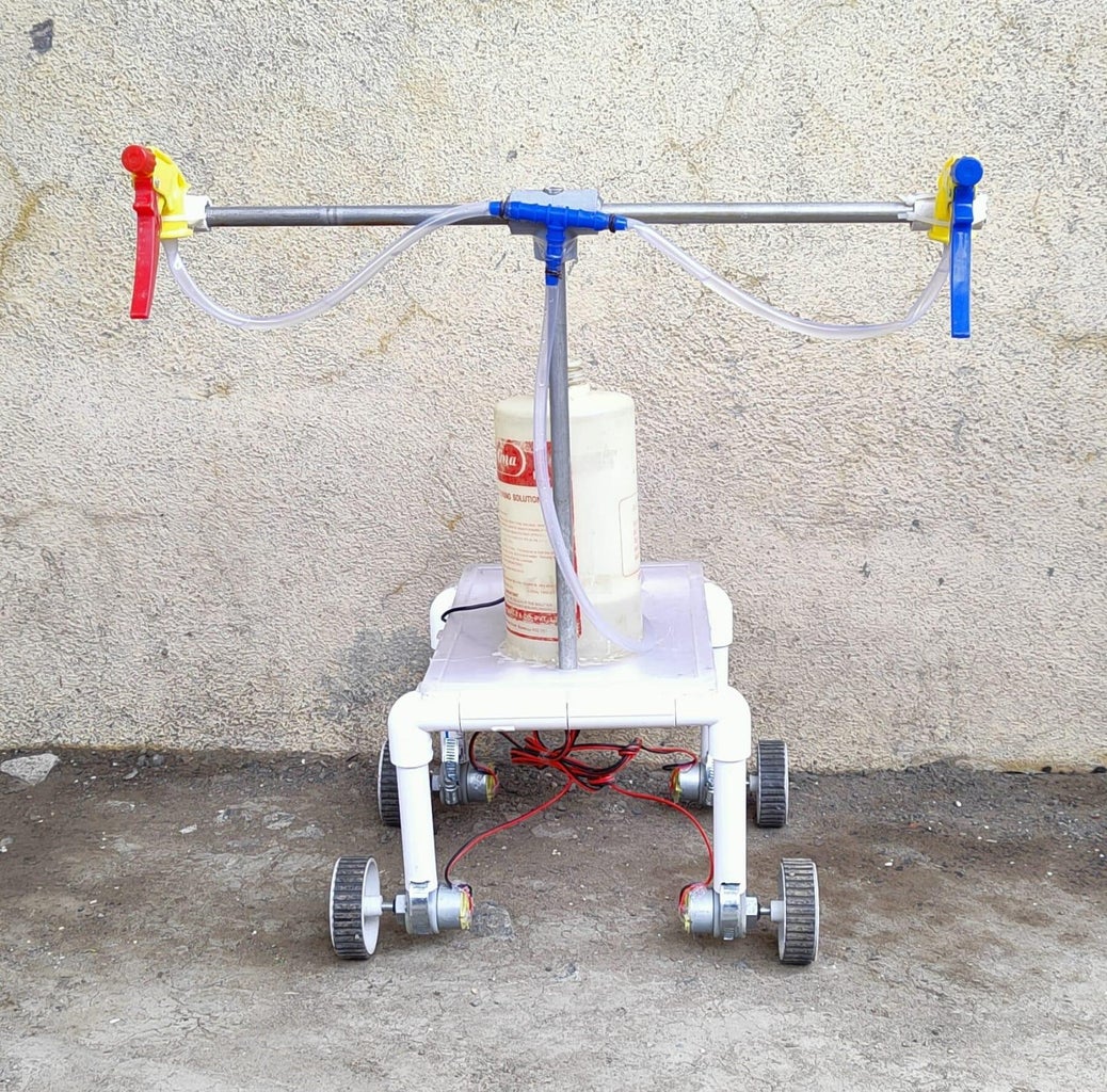 Pesticide Robot | Agriculture Robot : 3 Steps - Instructables