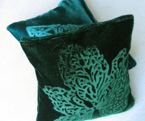 Embossed Velvet Balsam Pine Sachets