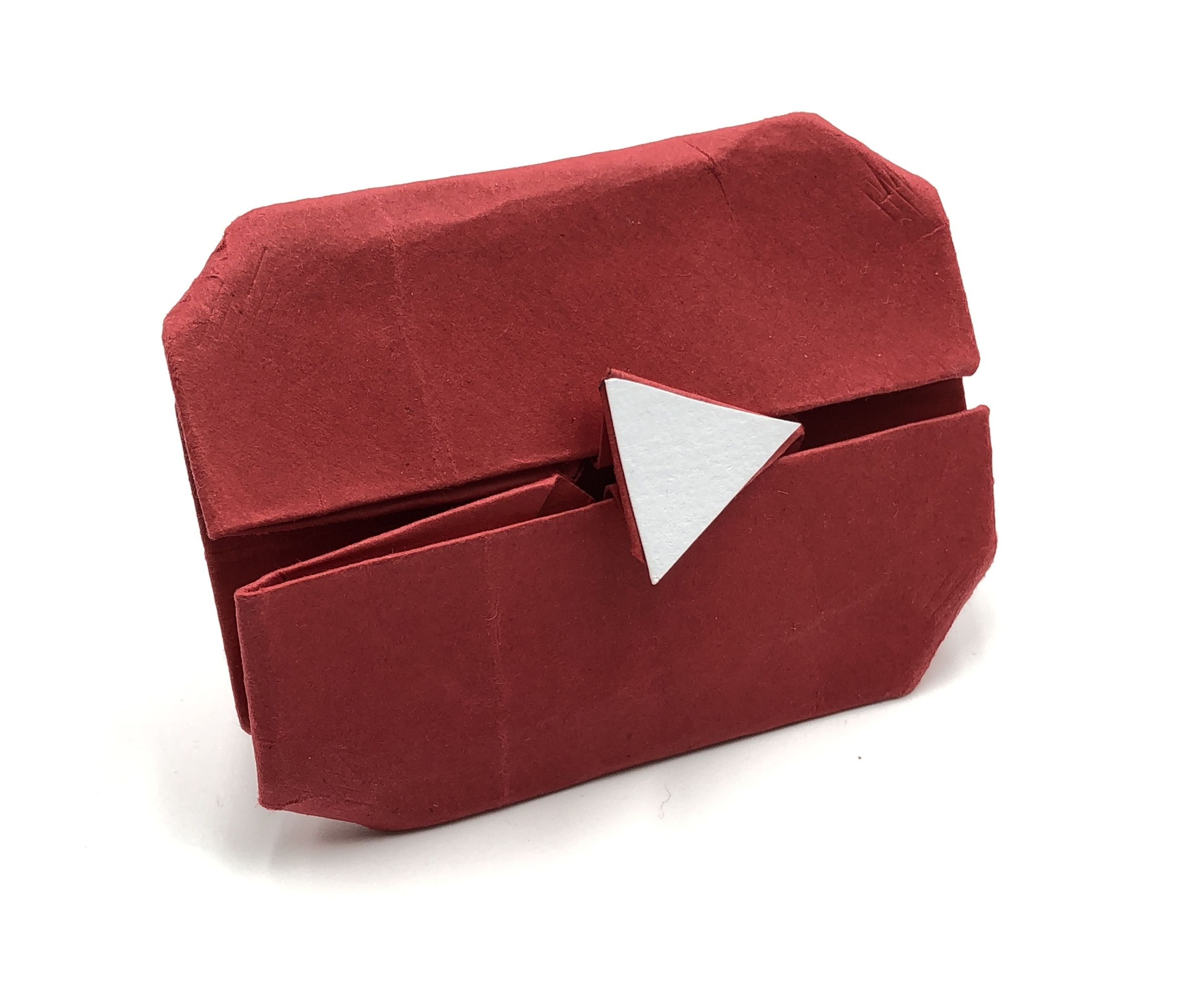 botón de youtube origami fácil paso a paso con fotos y video DIY Project DIY Project Image