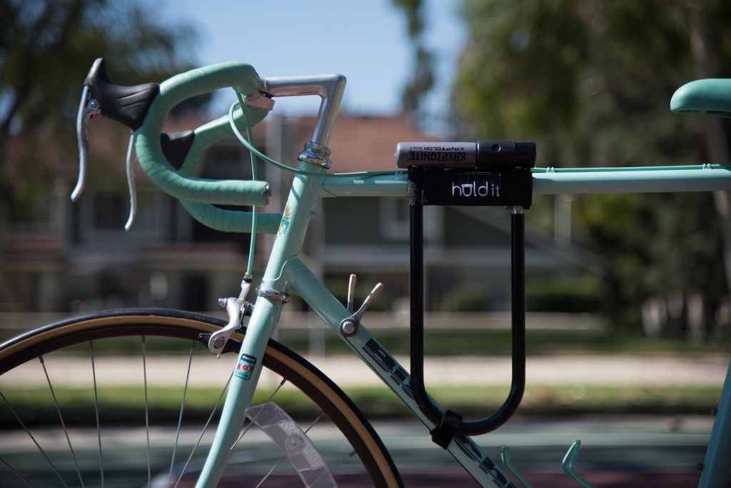 Simple Bike ULock Holder 4 Steps Instructables